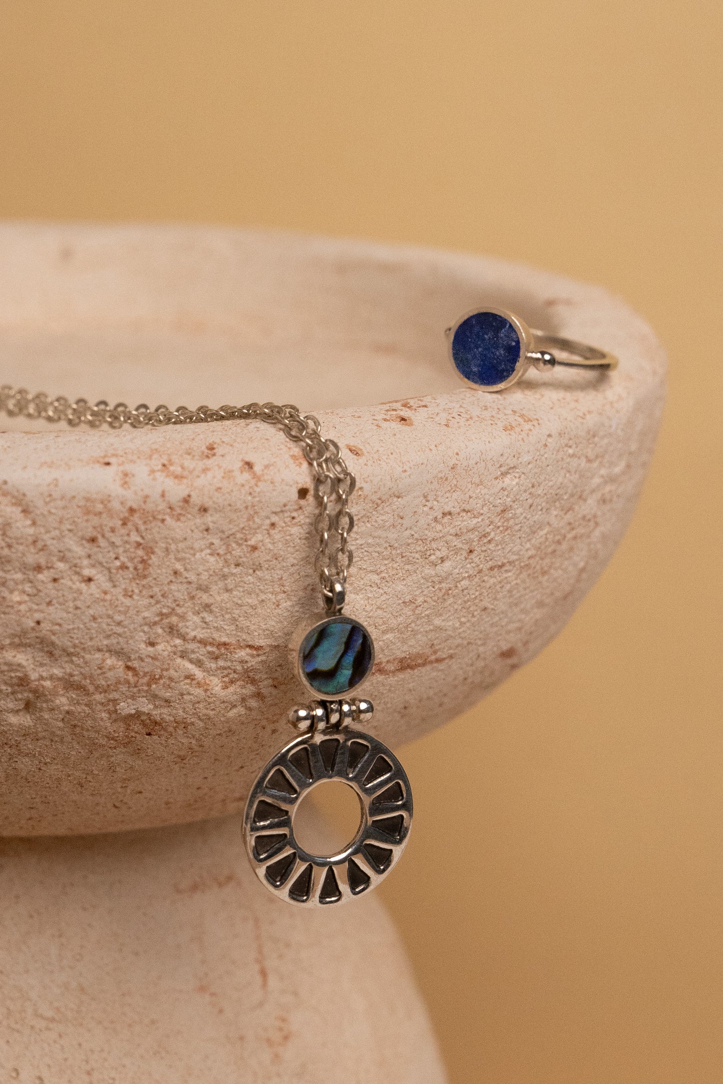 Lapis Lazuli Sun Ring