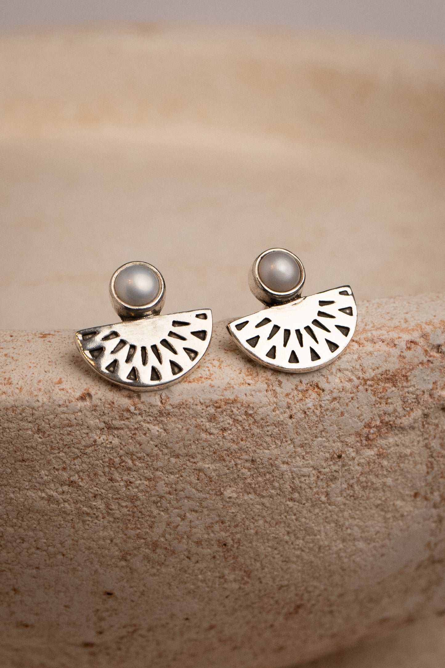 Stoned Sunrise Earrings