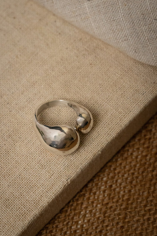 Double Pebble Ring
