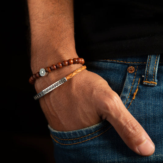 Wooden Sun Bracelet